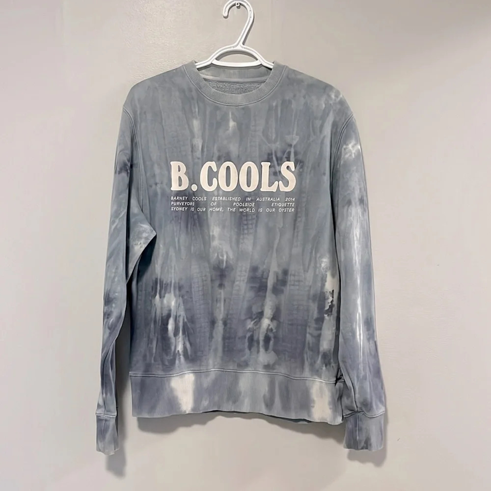 Barney Cools tie dye sweater crewneck small - Picture 2 of 5